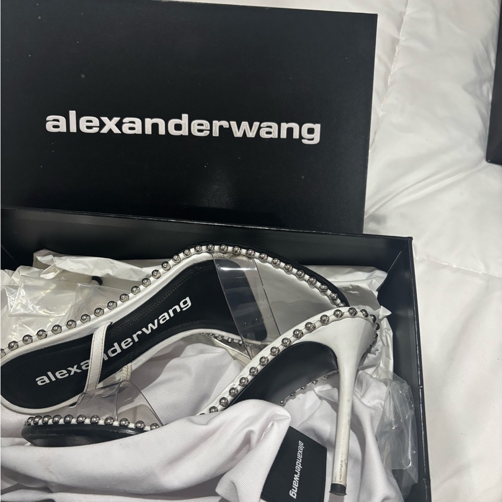 Alexander Wang Women's White Heels